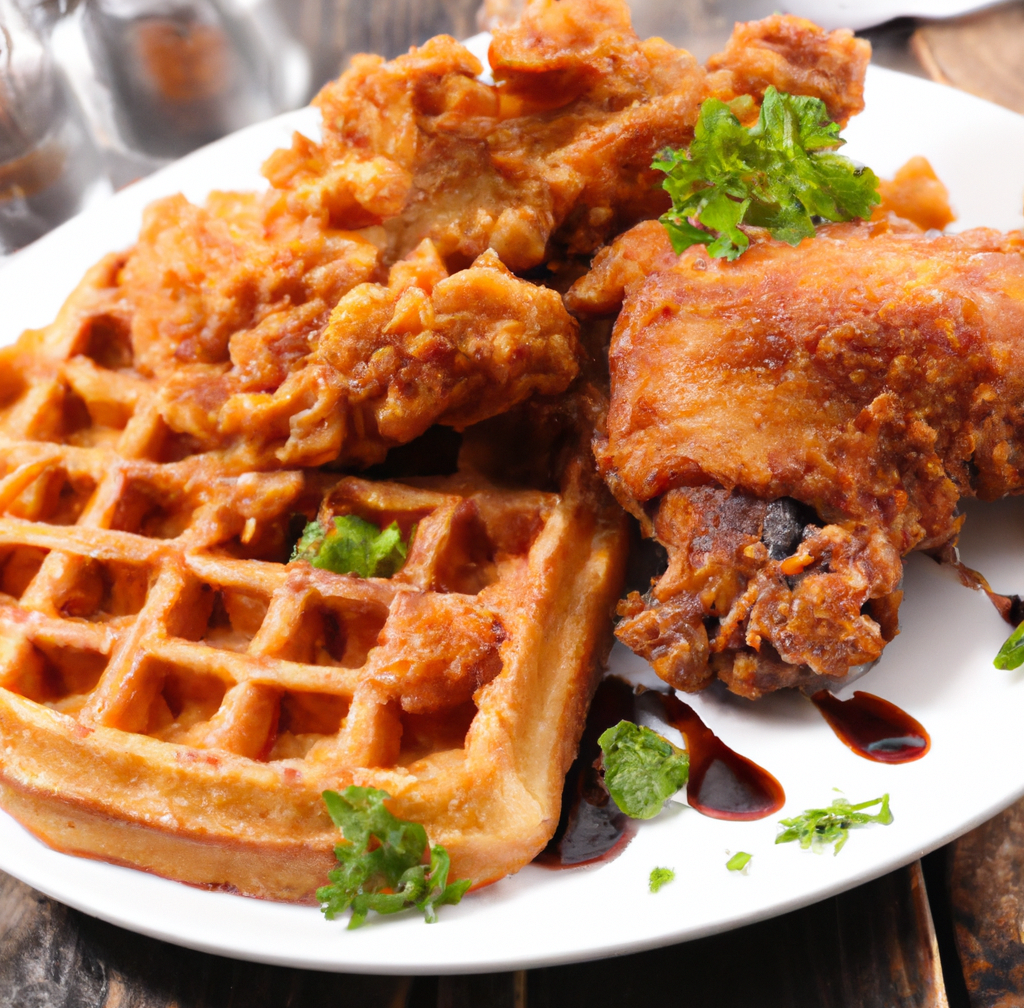 Bold and Unexpected - Fried Chicken and Waffles