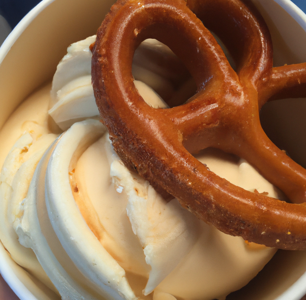 Sweet and Salty - Pretzel and Caramel Ice Cream