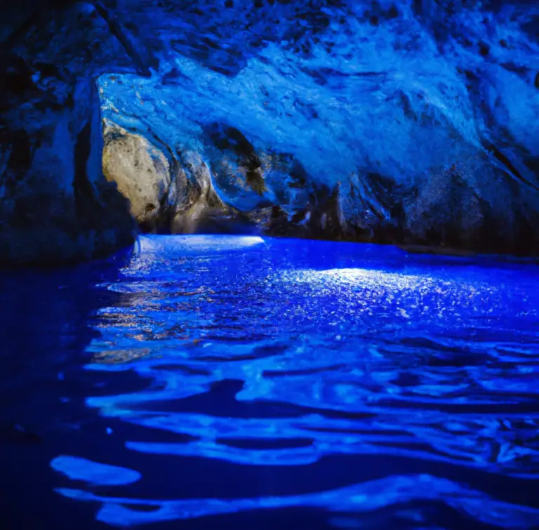 The Enchanting Glow of the Blue Grotto in Italy