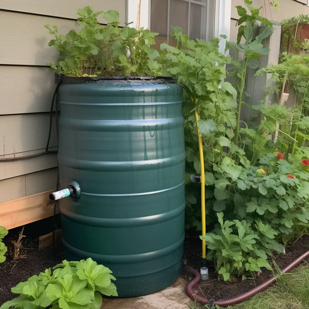 Build a DIY Rain Barrel to Harvest and Conserve Water for Your Garden