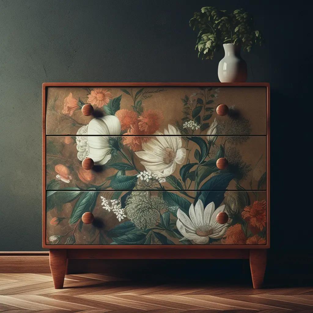 Give Your Furniture a Facelift with Decoupage