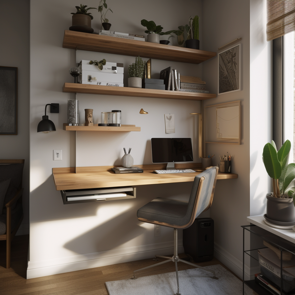 Invest in a Wall-Mounted Desk Functional and Space-Conscious