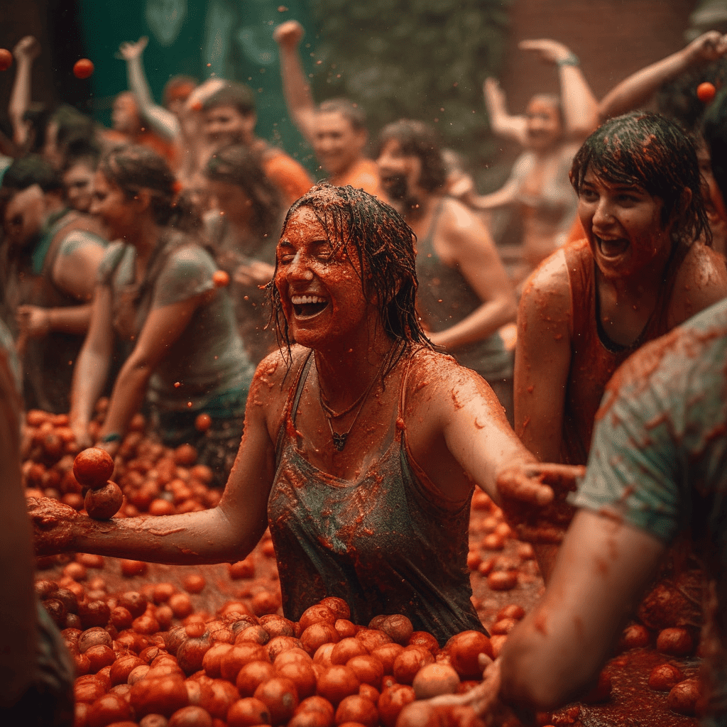 La Tomatina - The World's Largest Food Fight in Spain