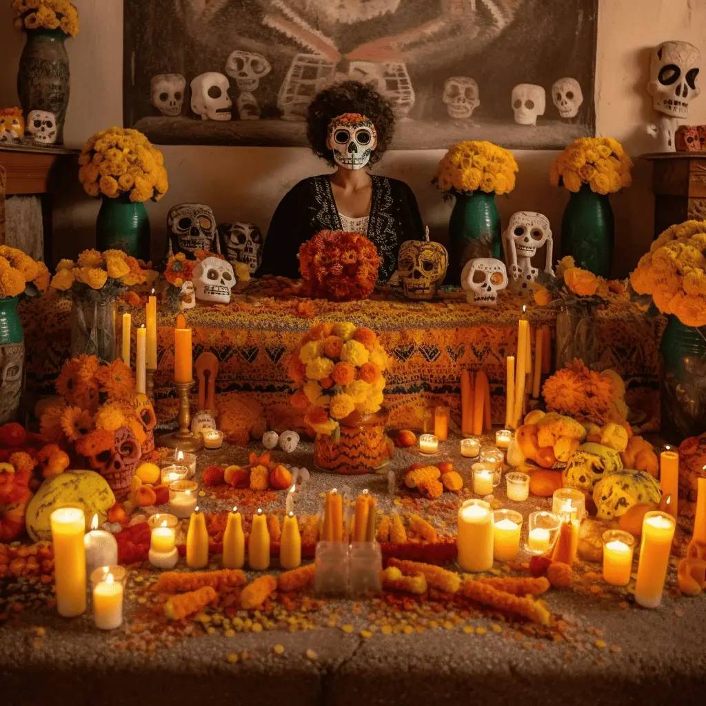 Mexico's Vibrant Celebration of the Day of the Dead (Día de los Muertos)