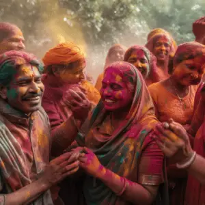 The Colorful Explosion of India's Holi Festival