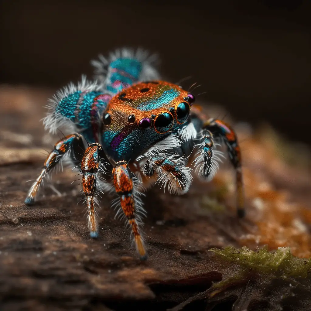 The Unique Courtship Dance of the Peacock Spider